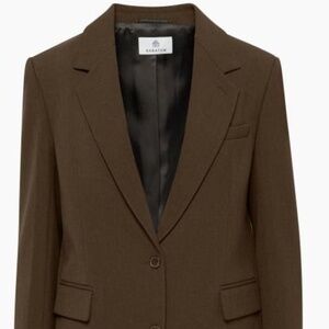 Brown Blazer Aritzia